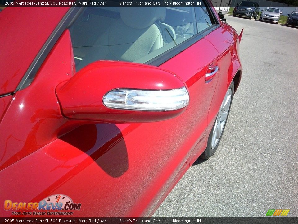 2005 Mercedes-Benz SL 500 Roadster Mars Red / Ash Photo #4