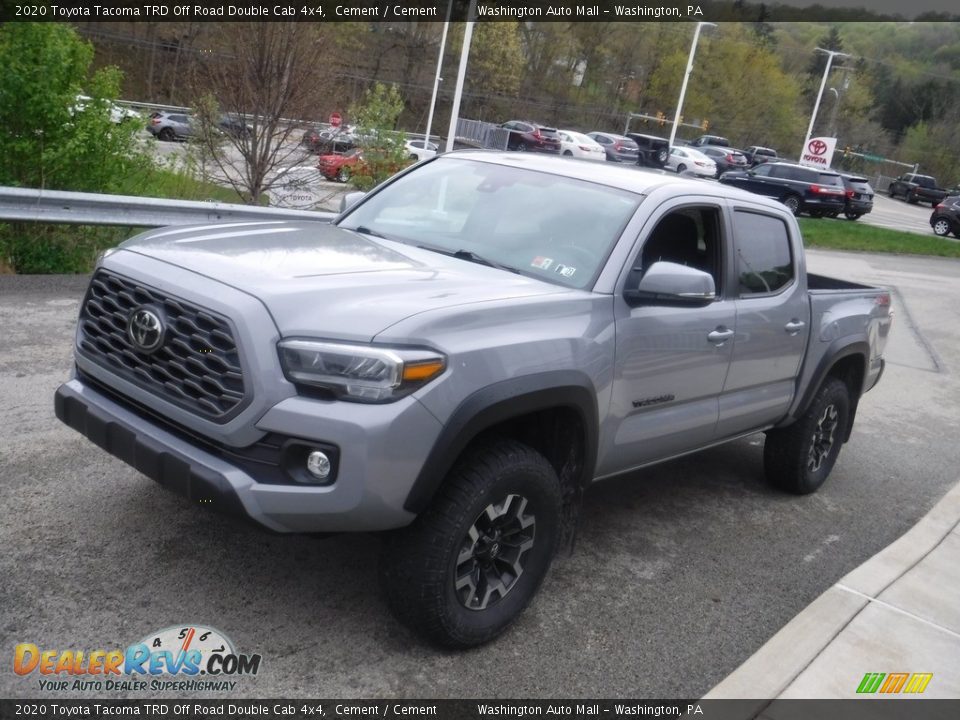 2020 Toyota Tacoma TRD Off Road Double Cab 4x4 Cement / Cement Photo #15