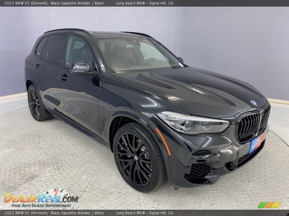 2023 BMW X5 sDrive40i Black Sapphire Metallic / Black Photo #27