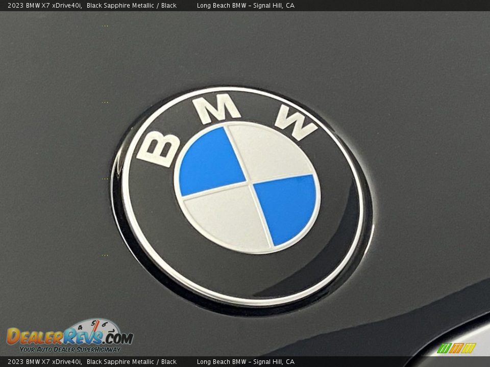 2023 BMW X7 xDrive40i Black Sapphire Metallic / Black Photo #5