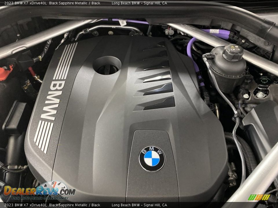2023 BMW X7 xDrive40i Black Sapphire Metallic / Black Photo #9