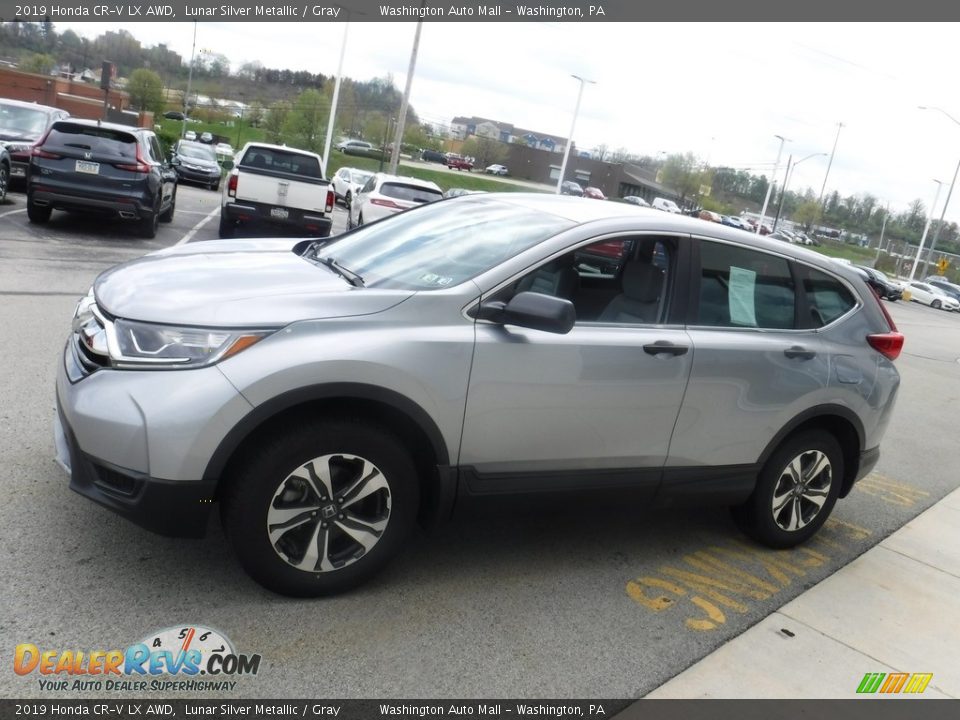 2019 Honda CR-V LX AWD Lunar Silver Metallic / Gray Photo #5