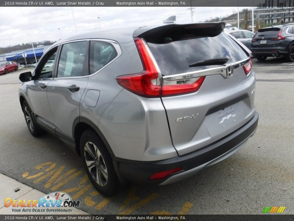 2019 Honda CR-V LX AWD Lunar Silver Metallic / Gray Photo #6