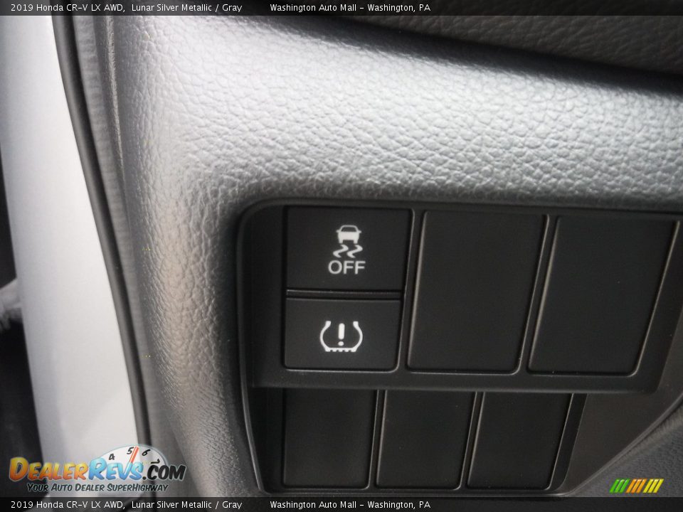 2019 Honda CR-V LX AWD Lunar Silver Metallic / Gray Photo #11