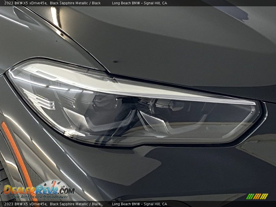 2023 BMW X5 xDrive45e Black Sapphire Metallic / Black Photo #4