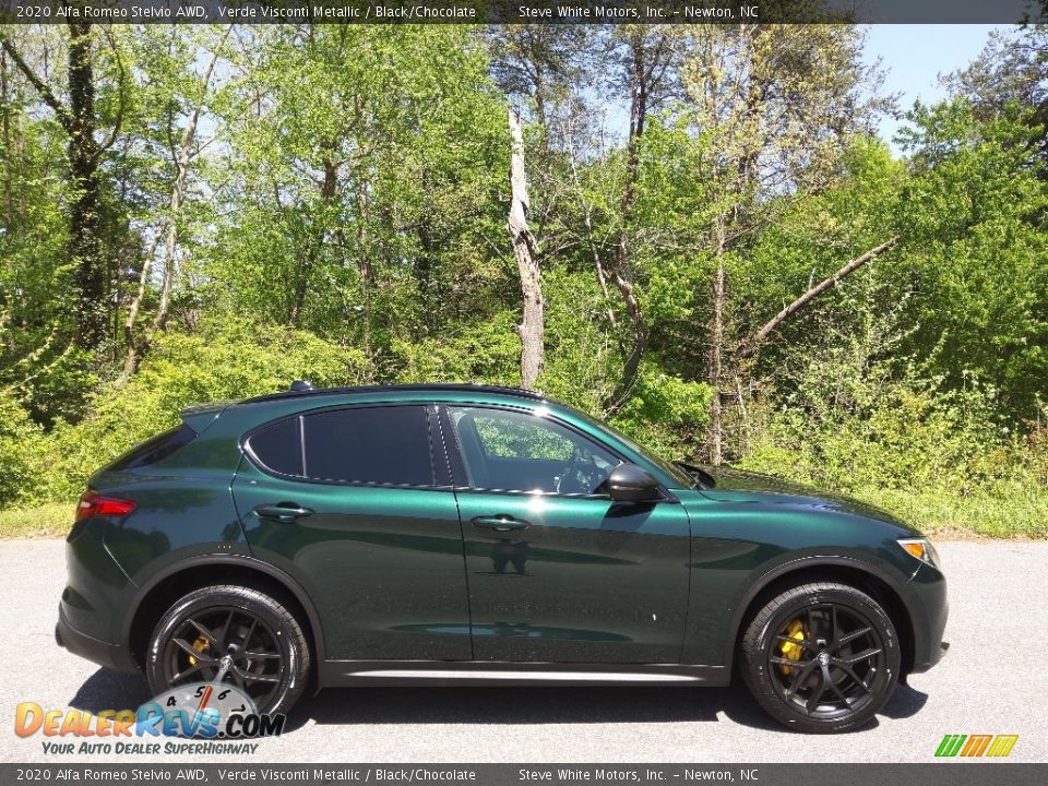 Verde Visconti Metallic 2020 Alfa Romeo Stelvio AWD Photo #5