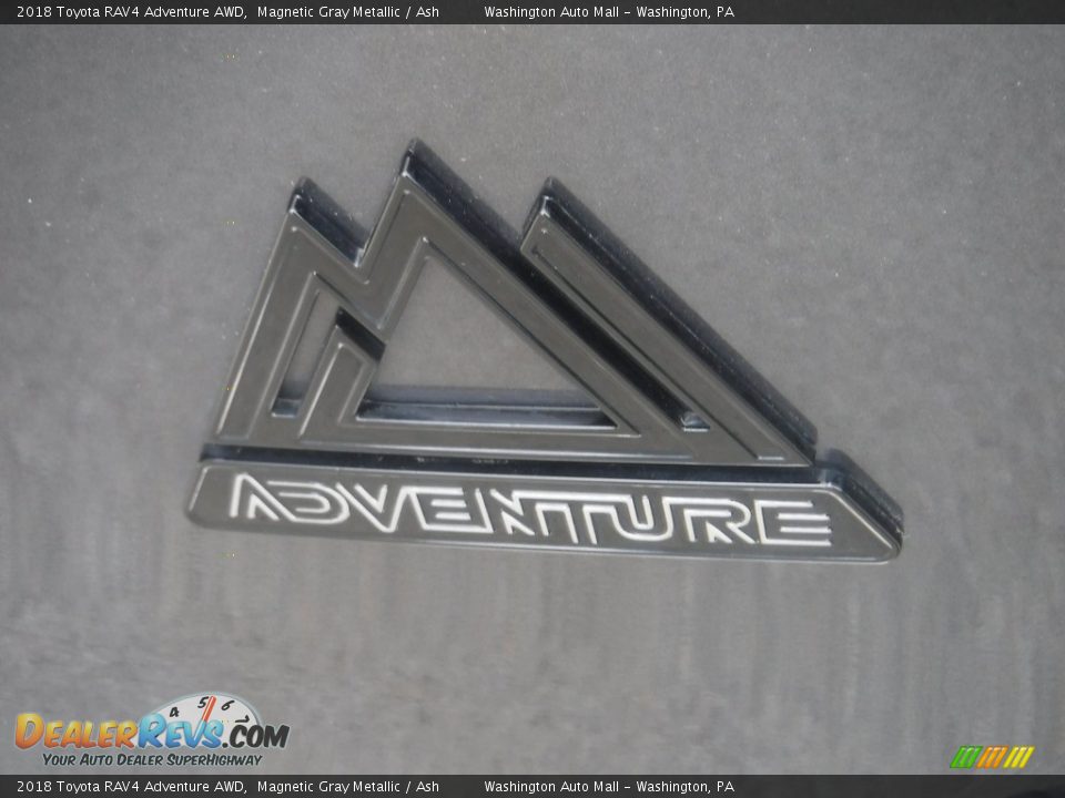 2018 Toyota RAV4 Adventure AWD Magnetic Gray Metallic / Ash Photo #10