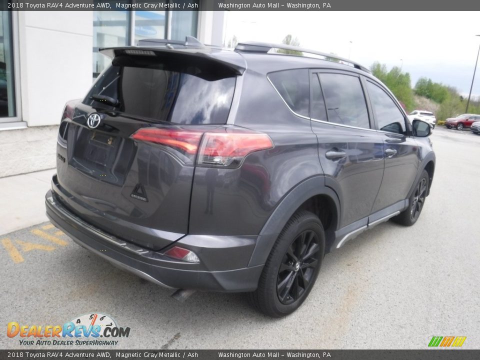 2018 Toyota RAV4 Adventure AWD Magnetic Gray Metallic / Ash Photo #11