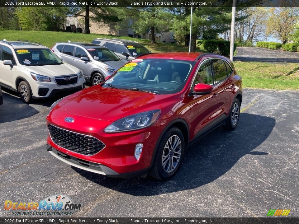 Front 3/4 View of 2020 Ford Escape SEL 4WD Photo #2