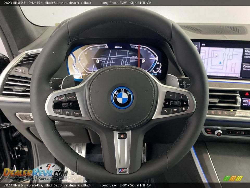 2023 BMW X5 xDrive45e Steering Wheel Photo #14