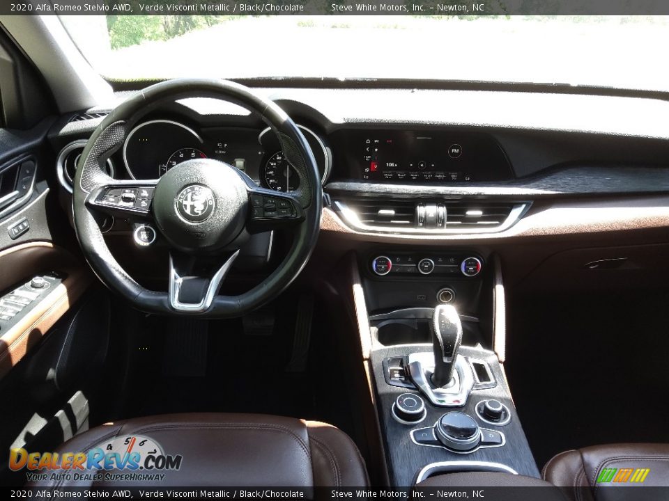 Dashboard of 2020 Alfa Romeo Stelvio AWD Photo #17