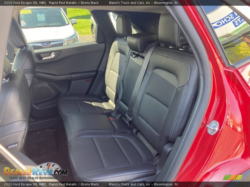 2020 Ford Escape SEL 4WD Rapid Red Metallic / Ebony Black Photo #16