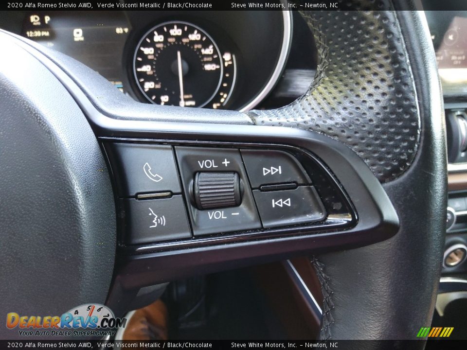 2020 Alfa Romeo Stelvio AWD Steering Wheel Photo #19