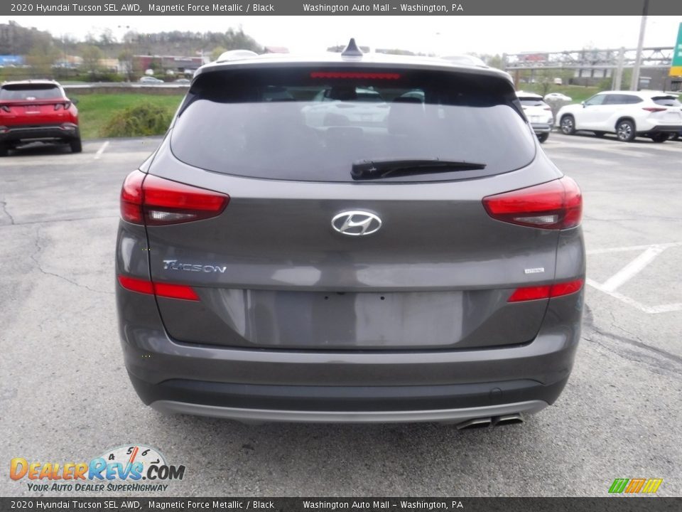 2020 Hyundai Tucson SEL AWD Magnetic Force Metallic / Black Photo #8