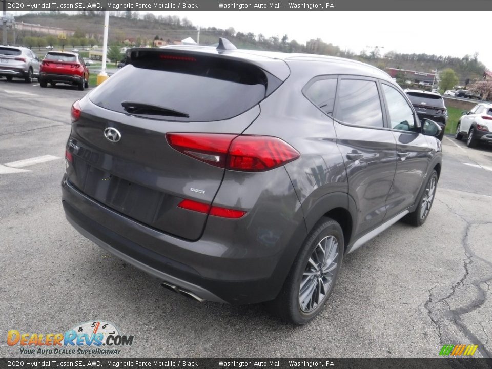 2020 Hyundai Tucson SEL AWD Magnetic Force Metallic / Black Photo #9