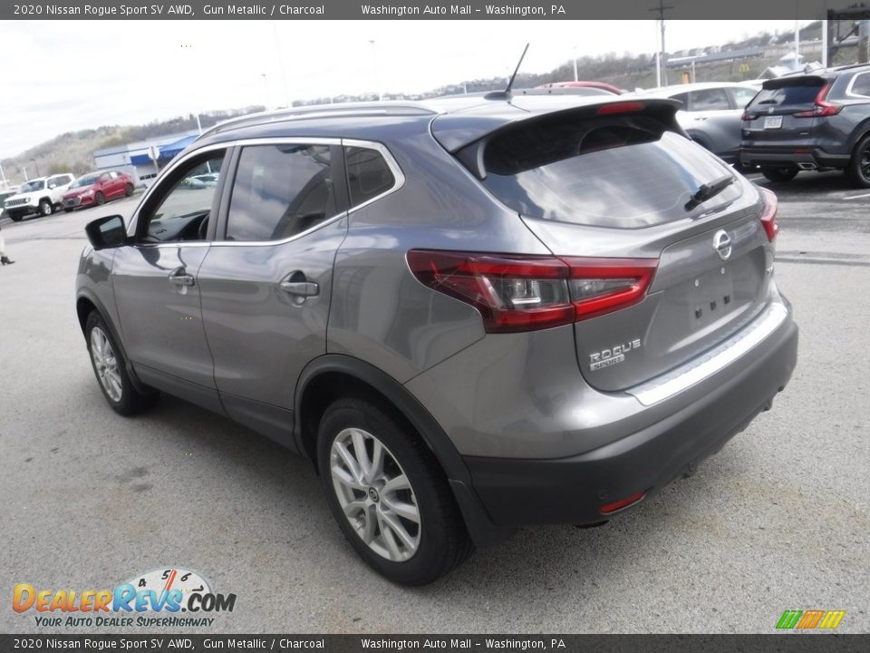 2020 Nissan Rogue Sport SV AWD Gun Metallic / Charcoal Photo #7