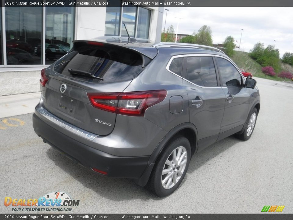 2020 Nissan Rogue Sport SV AWD Gun Metallic / Charcoal Photo #10