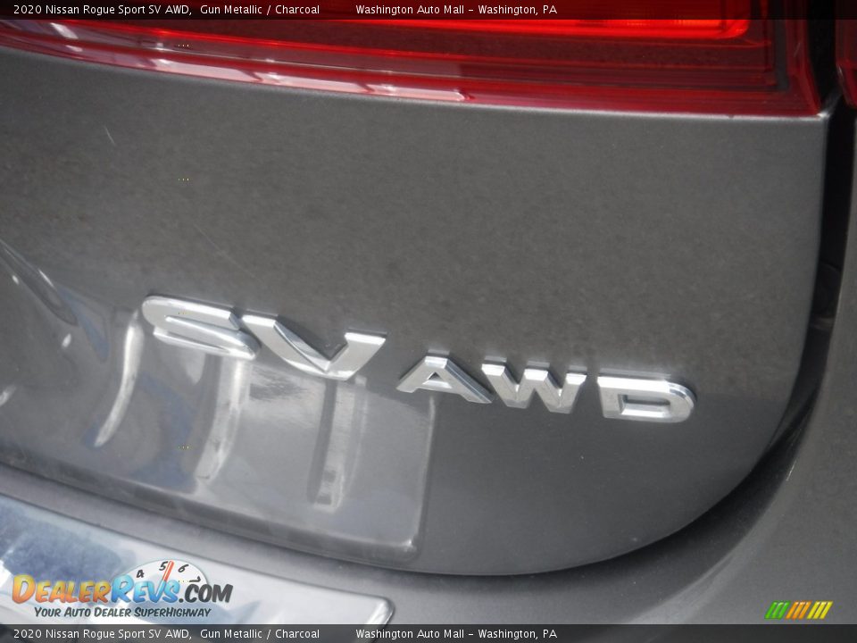 2020 Nissan Rogue Sport SV AWD Gun Metallic / Charcoal Photo #11