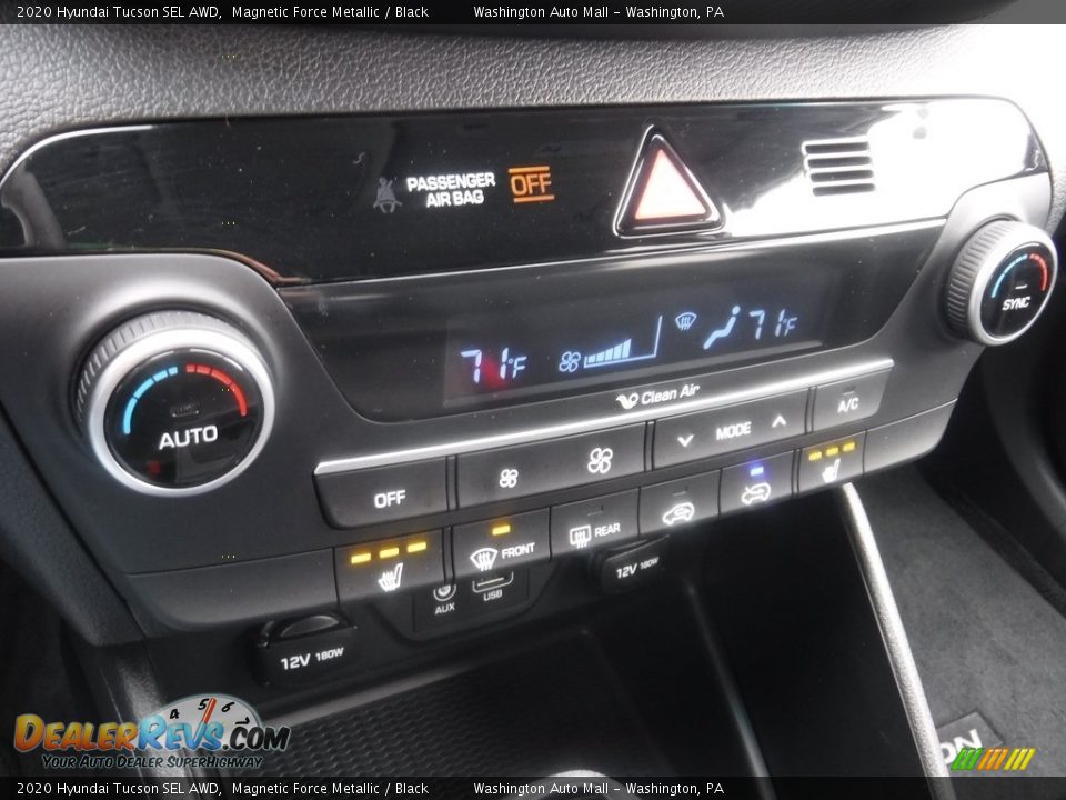 2020 Hyundai Tucson SEL AWD Magnetic Force Metallic / Black Photo #17