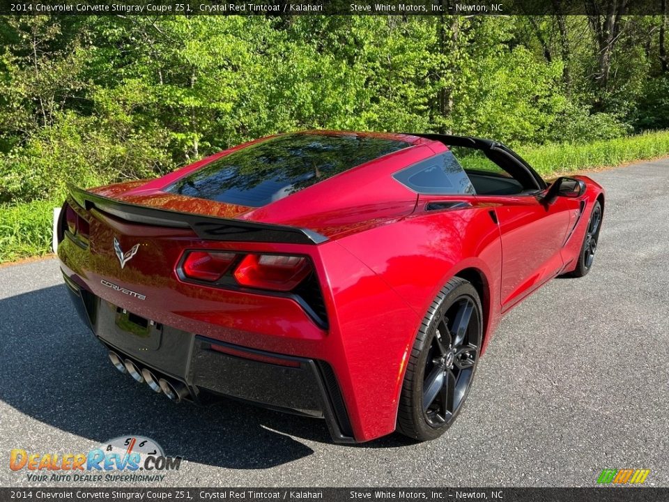 2014 Chevrolet Corvette Stingray Coupe Z51 Crystal Red Tintcoat / Kalahari Photo #8