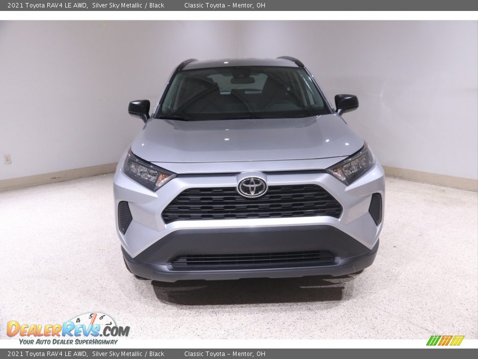 2021 Toyota RAV4 LE AWD Silver Sky Metallic / Black Photo #2