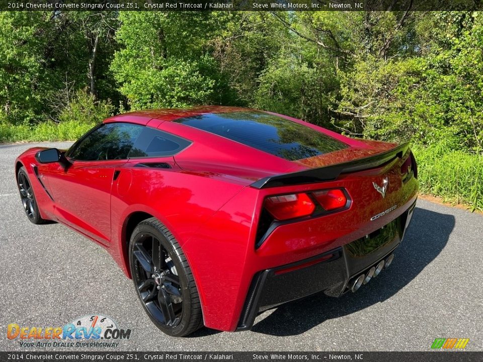 2014 Chevrolet Corvette Stingray Coupe Z51 Crystal Red Tintcoat / Kalahari Photo #10