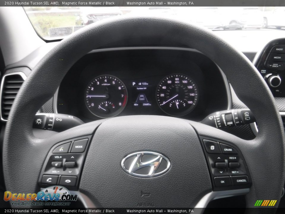 2020 Hyundai Tucson SEL AWD Magnetic Force Metallic / Black Photo #26