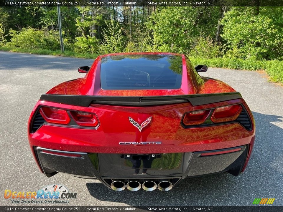 2014 Chevrolet Corvette Stingray Coupe Z51 Crystal Red Tintcoat / Kalahari Photo #12