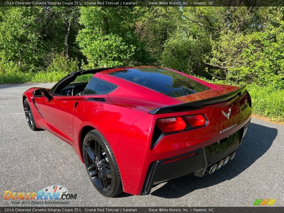 2014 Chevrolet Corvette Stingray Coupe Z51 Crystal Red Tintcoat / Kalahari Photo #13