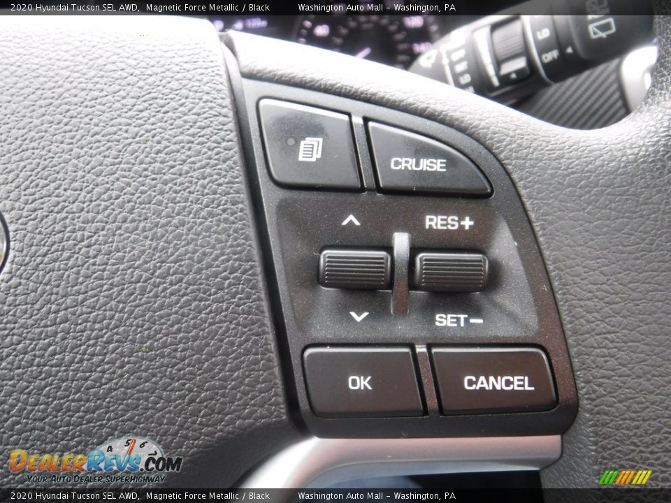 2020 Hyundai Tucson SEL AWD Magnetic Force Metallic / Black Photo #28