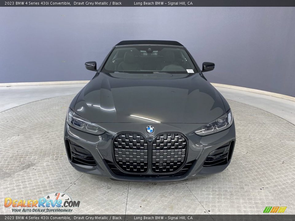 2023 BMW 4 Series 430i Convertible Dravit Grey Metallic / Black Photo #2