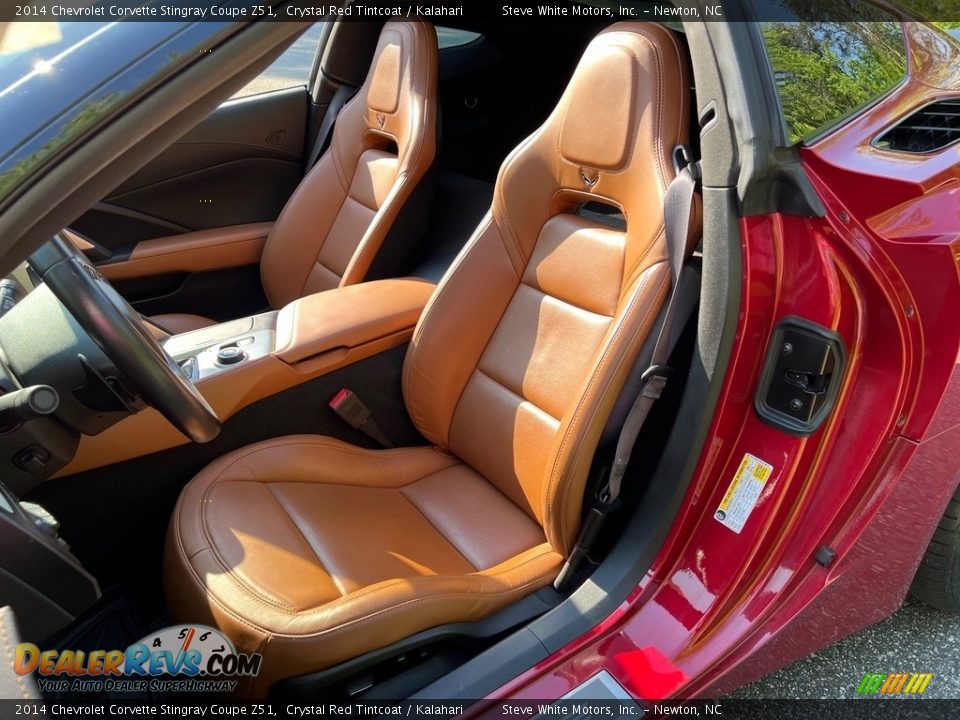 Front Seat of 2014 Chevrolet Corvette Stingray Coupe Z51 Photo #15