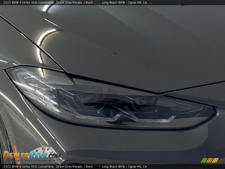 2023 BMW 4 Series 430i Convertible Dravit Grey Metallic / Black Photo #4