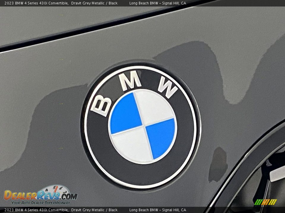 2023 BMW 4 Series 430i Convertible Dravit Grey Metallic / Black Photo #5