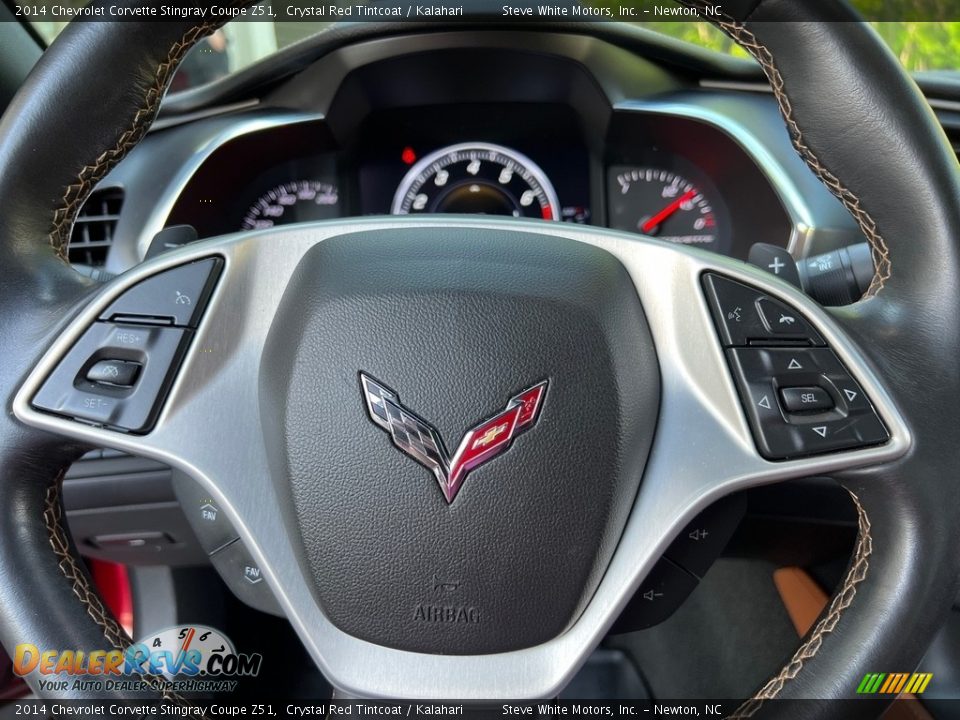 2014 Chevrolet Corvette Stingray Coupe Z51 Crystal Red Tintcoat / Kalahari Photo #20