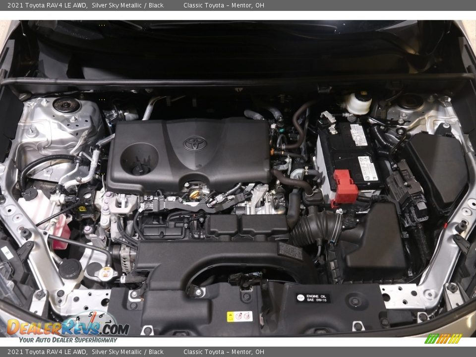 2021 Toyota RAV4 LE AWD Silver Sky Metallic / Black Photo #18