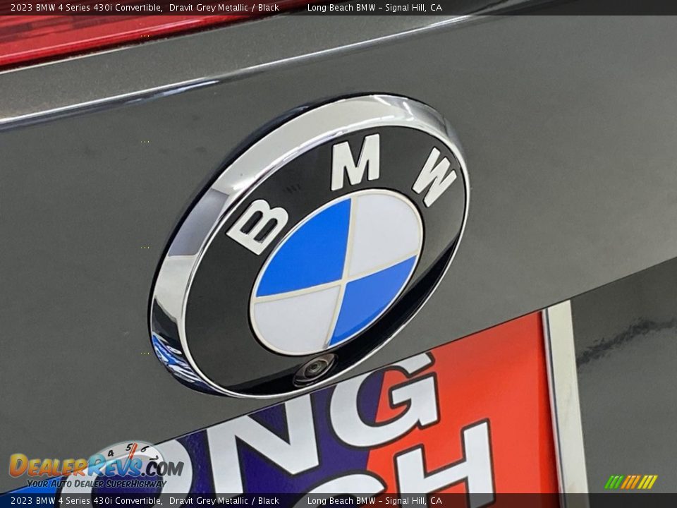2023 BMW 4 Series 430i Convertible Dravit Grey Metallic / Black Photo #7
