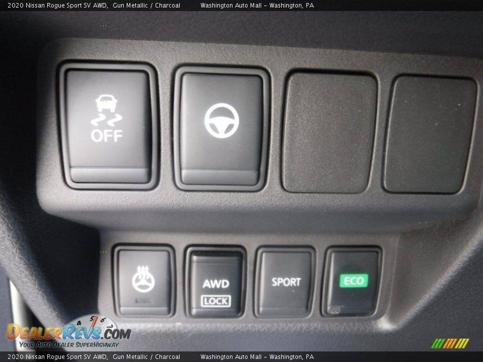 2020 Nissan Rogue Sport SV AWD Gun Metallic / Charcoal Photo #31