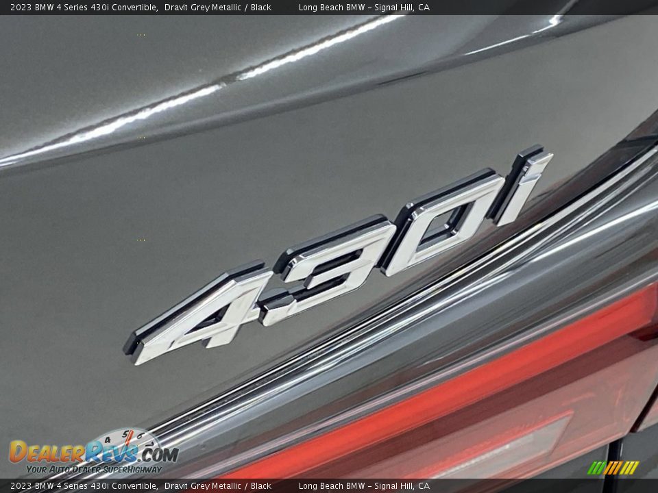 2023 BMW 4 Series 430i Convertible Dravit Grey Metallic / Black Photo #8