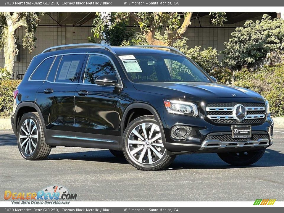 2020 Mercedes-Benz GLB 250 Cosmos Black Metallic / Black Photo #2