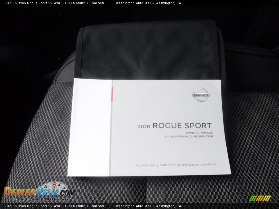 2020 Nissan Rogue Sport SV AWD Gun Metallic / Charcoal Photo #36