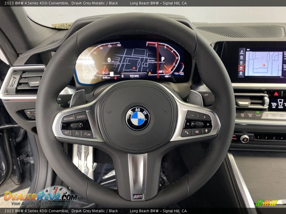 2023 BMW 4 Series 430i Convertible Steering Wheel Photo #14