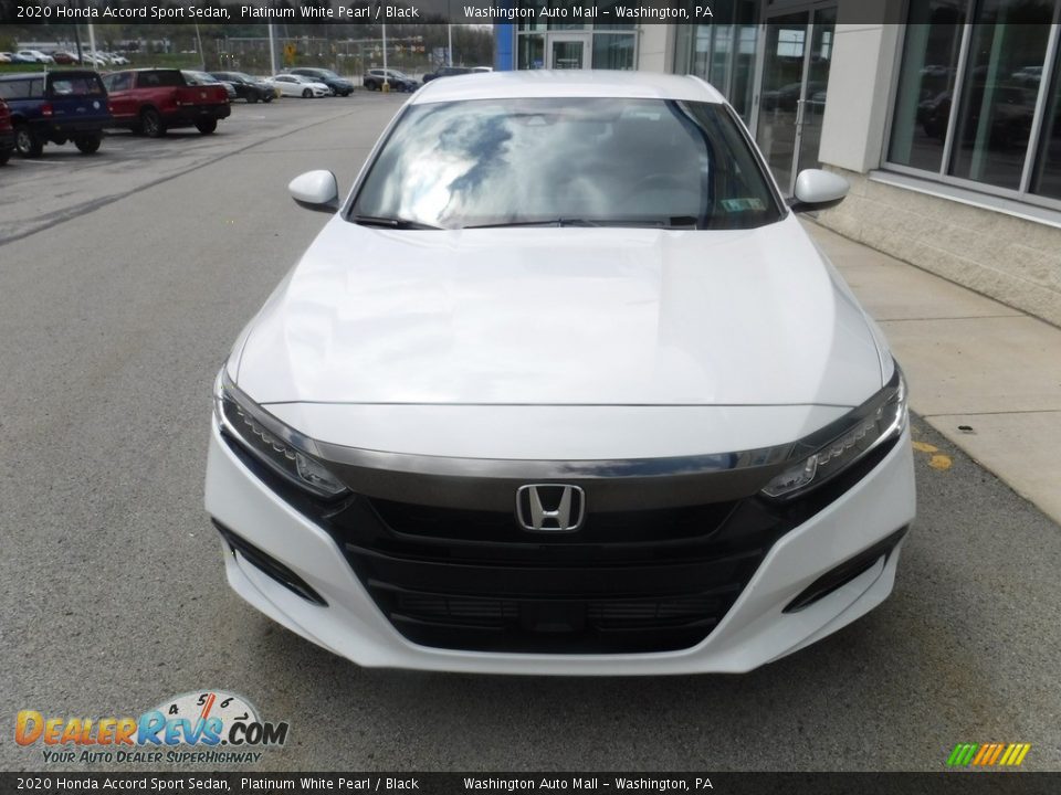 2020 Honda Accord Sport Sedan Platinum White Pearl / Black Photo #4