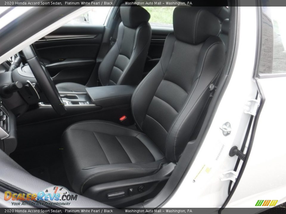 2020 Honda Accord Sport Sedan Platinum White Pearl / Black Photo #13