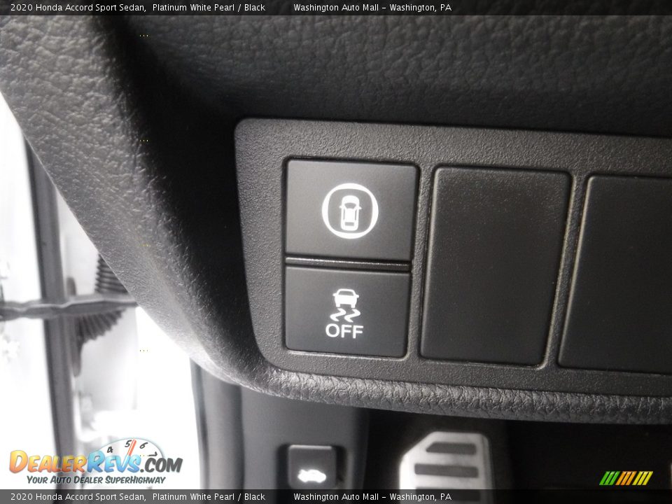 2020 Honda Accord Sport Sedan Platinum White Pearl / Black Photo #15