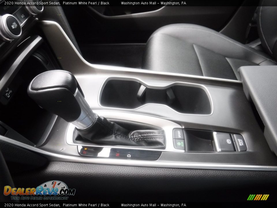 2020 Honda Accord Sport Sedan Platinum White Pearl / Black Photo #16