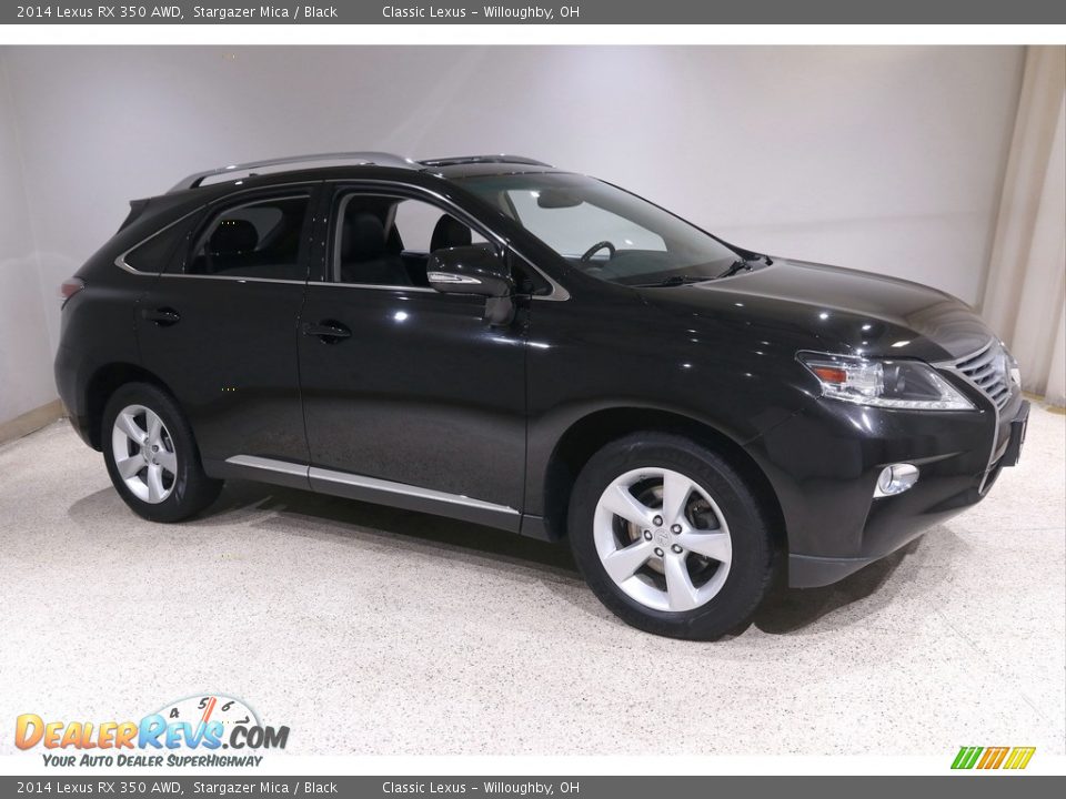 2014 Lexus RX 350 AWD Stargazer Mica / Black Photo #1