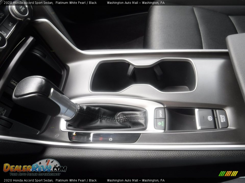 2020 Honda Accord Sport Sedan Platinum White Pearl / Black Photo #26