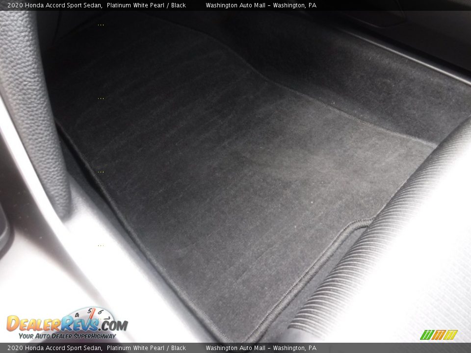 2020 Honda Accord Sport Sedan Platinum White Pearl / Black Photo #28