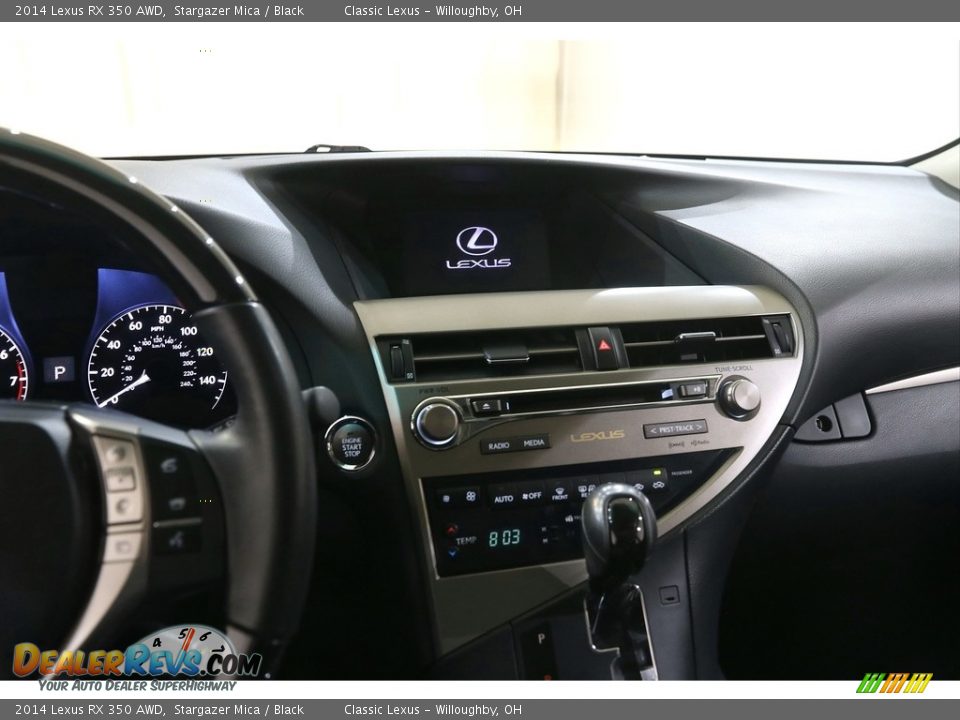 2014 Lexus RX 350 AWD Stargazer Mica / Black Photo #9